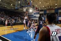 Taylor Pikes' bid for the game-winner went just wide of the rim on DePaul's final possession.
