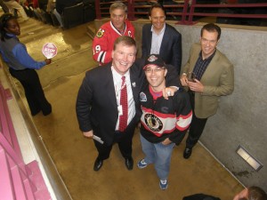 Jim Cornelison after National Anthem