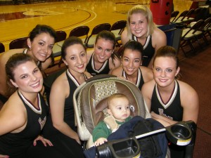 Ultimate Sports Baby with Loyola Cheerleaders