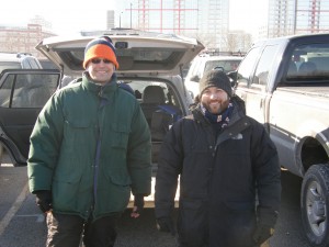 Tailgating at NFC Championship Game