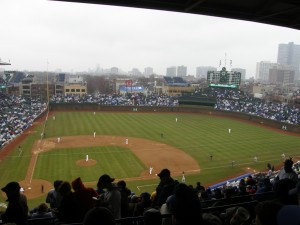 Opening Day at Wrigley Field