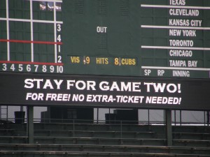 The Cubs Screw Fans with Day-Night Doubleheader