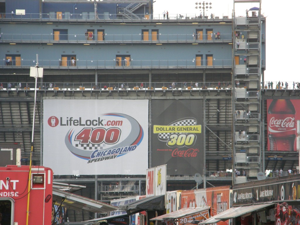 Restaurants over Tailgating for Chicagoland NASCAR